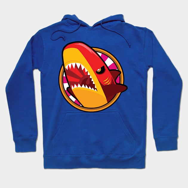 Fury Shark Hoodie by zoneo